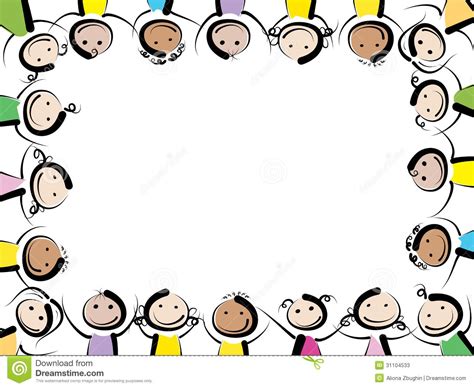 Children Clipart Border