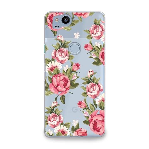 Stunning Red Rose Floral Google Pixel 2 Case