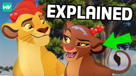 The Love Story Of King Kion Queen Rani The Lion Guard Discovering