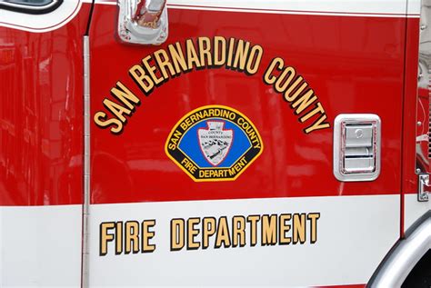 San Bernardino County Fire Department Door Decal A Photo On Flickriver