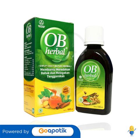 Ulasan Produk OBHERBAL SIRUP 100 ML