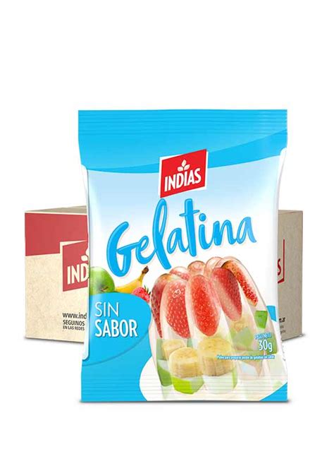 Gelatina Sin Sabor X G Indias