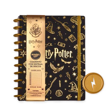 Cuaderno A Discos Mooving Loop Harry Potter Carta Tapa Pu Hjs Raya