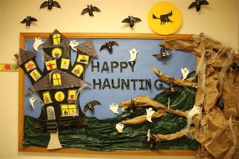 20 Easy Diy Halloween Bulletin Board Ideas Recipemagik