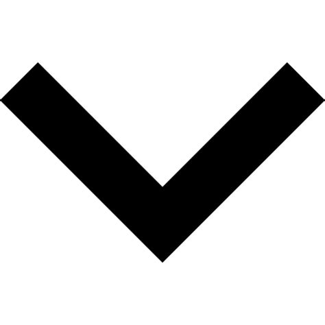 Downwards Arrow Key Google Material Design Monochrome Icon