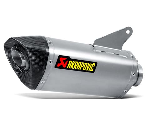 AKRAPOVIC TITANIUM SLIP ON RACING DUCATI HYPERMOTARD 821