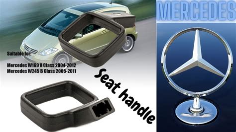 Mercedes A Class W169 B Klass W245 Lever Handle Seat Adjustment Hebelgriff Sitzverstellung