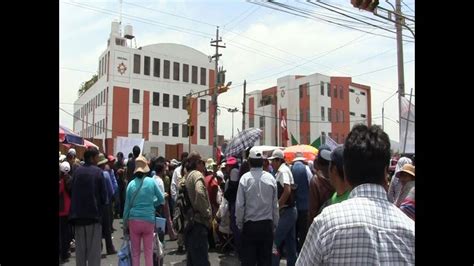 Pobladores del valle de Tambo bloquearon calle céntrica de Arequipa