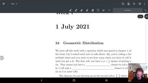 34 Geometric Distribution Definition And Example Youtube