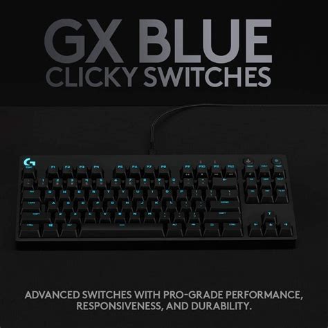 Logitech G Pro X Tkl Mechanical Lightsync Rgb Gaming Keyboard With