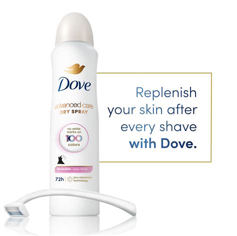 Advanced Care Clear Finish Antiperspirant Spray Dove Dove