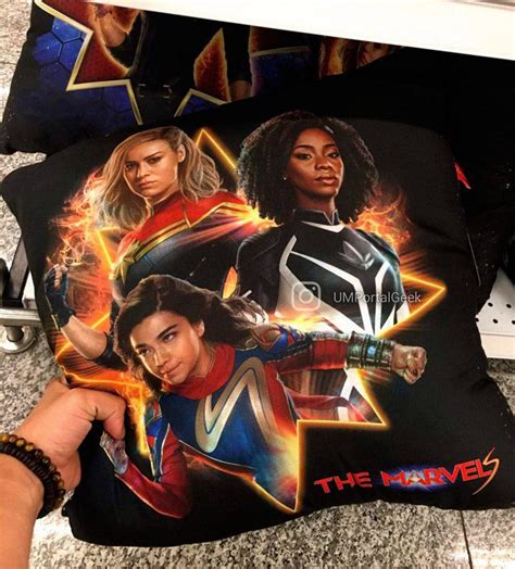 First Look At Captain Marvel Ms Marvel And Photon In The Marvels