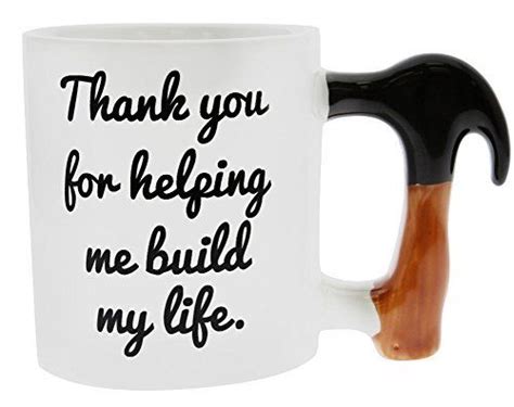 Fathers Day Mug For Dad Hammer Handle Mug Thank You For Helping Me