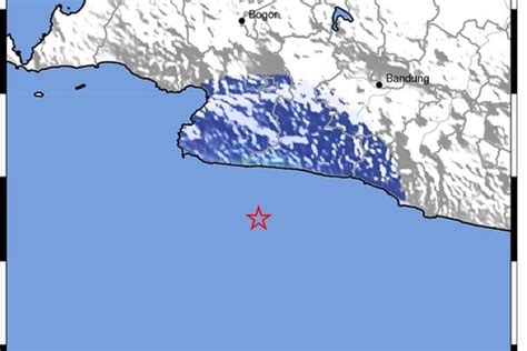 Analisis Gempa M 4 4 Di Sukabumi Terjadi Akibat Sesar Dasar Laut