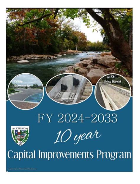 City Of San Marcos California Usa Capital Improvement Plan Citylitics