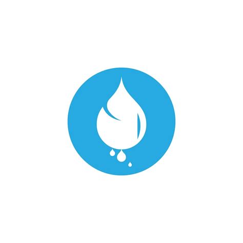 Premium Vector Water Drop Logo Template Vector Illustration Design