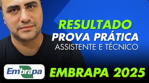 Concurso Embrapa Data Da Prova - Resultado prova prática do concurso da Embrapa - YouTube