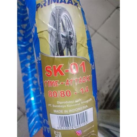 Jual BAN MOTOR PRIMAAX SK 01 BAN PRIMAX DONAT BUKAN TUBLES BAN BALAP