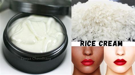 Diy Rice Cream Skin Whitening Anti Aging Rice Cream Korean