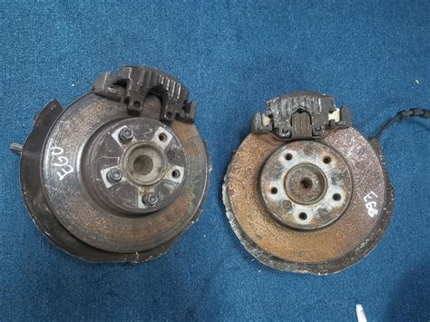 Bmw E E Front Knuckle Caliper Disc Brake Set Auto Accessories On