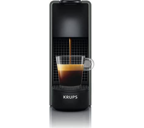 Krups Nespresso Essenza Mini Intense Black Pod Coffee XN110840 - Expert ...