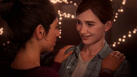 The Last Of Us 2 Escena Del Baile Primer Beso Ellie Y Dina 4k Youtube