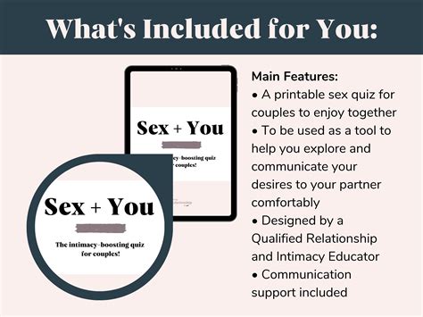 Printable Sex Game Couples Sex Quiz Intimacy Exercises Sex Therapy Sex Worksheet Intimate