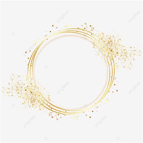 Elegant Circle Png Image Elegant Gold Circle With Splash Circle Gold