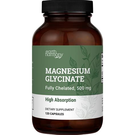 Magnesium Glycinate – Earth Harmony Retail