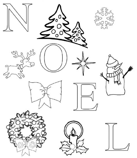 Coloriage Carte De Noël Dessin Gratuit à Imprimer