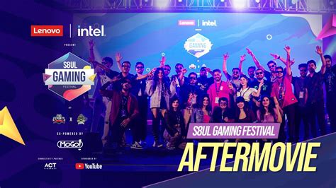 Lenovo Intel Presents S8UL Gaming Festival Bangalore Aftermovie