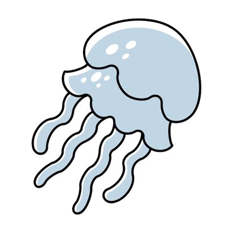 Premium Vector Jellyfish Vector Illustration