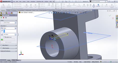 Tutorial Modeling Fork Universal Joint In Solidworks Grabcad