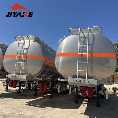 3 Compartments 45000 Litres Stainless Steel Fuel Tanker Trailer