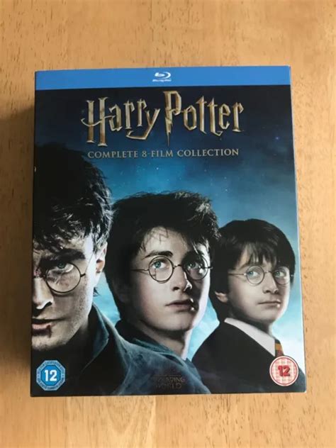 HARRY POTTER COMPLETE 8 Film Collection Blu Ray 16 Disc Wizarding World