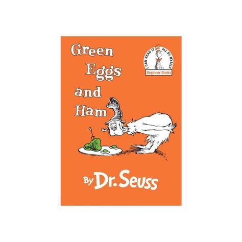 Green Eggs And Ham Hardcover By Dr Seuss Beginner Books Green