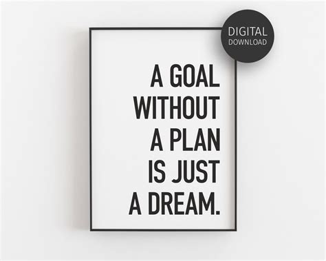 motivational poster work inspiration print growth mindset quote home