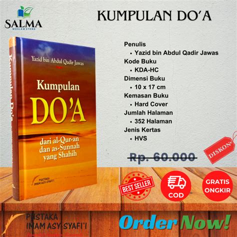 Buku Kumpulan Doa Dari Al Qur An Dan As Sunnah Yang Shahih Pustaka