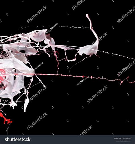 Paint Splash Black Background Stock Photo 2191511203 | Shutterstock