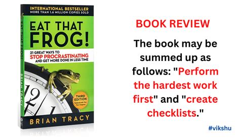 Eat That Frog! – Book Review – Vikrant Shukla