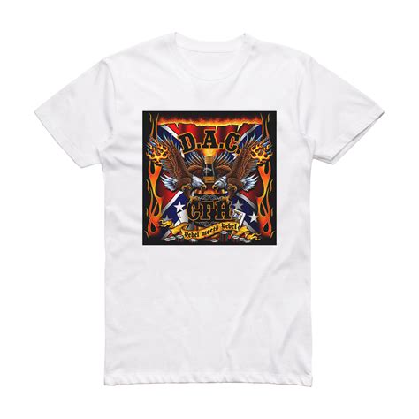 Rebel Meets Rebel Rebel Meets Rebel Album Cover T Shirt White Album