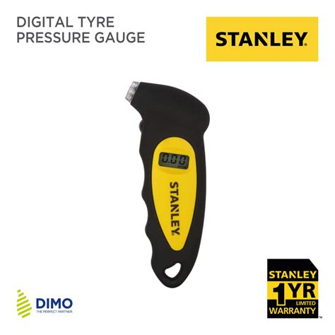 Stanley Stht Digital Tyre Pressure Gauge With Integrated Led