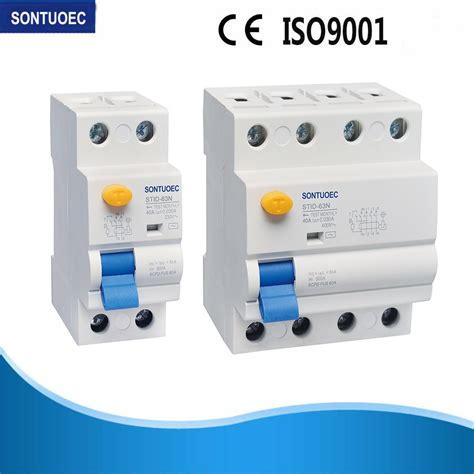 Sontuoec Stid Series 2p 4p Residual Current Circuit Breaker Protector