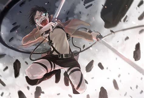 Hd Wallpaper Eren Screaming Shingeki No Kyojin 0708