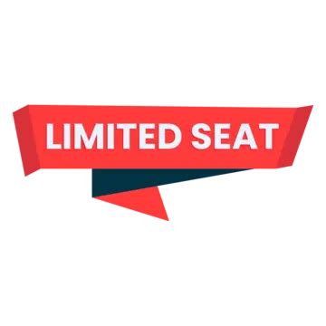 Limited Seat Logo PNG, Vector, PSD, and Clipart With Transparent ...