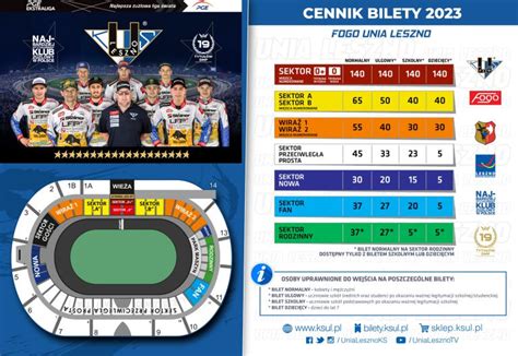 Żużel Fogo Unia Leszno podała ceny biletów i karnetów na sezon 2023