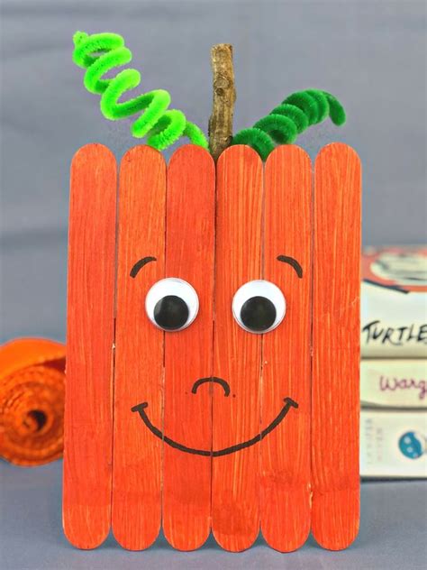 Popsicle Stick Halloween Crafts