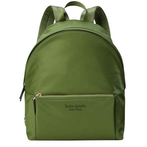 Kate Spade Nylon City Pack Large Backpack Bag Pxrub189 In Olive Shopee Singapore