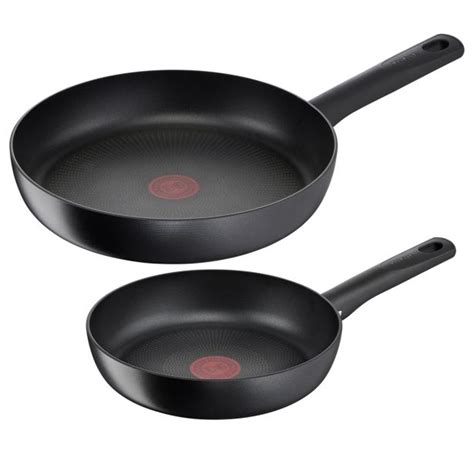 Ponev Tefal Set Ponev 22 Cm 28 Cm Hard Titanium Merkur Si