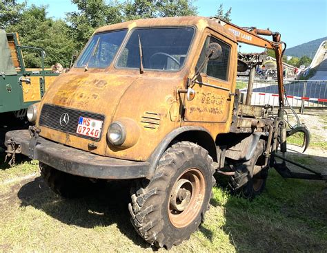 Unimog Community On Twitter This Unimog 401 With KLAUS Loader Had The